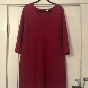 Wine colored Old Navy Dress Size 1X